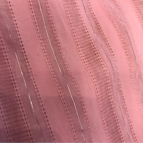 Hester and Orchard slight v neck with Pom detail and silver threading NWT - Picture 7 of 7